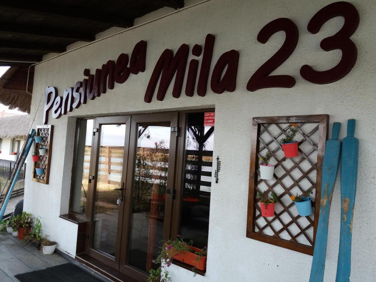 Pensiunea Mila 23 Mila Douăzeci şi Trei Eksteriør bilde